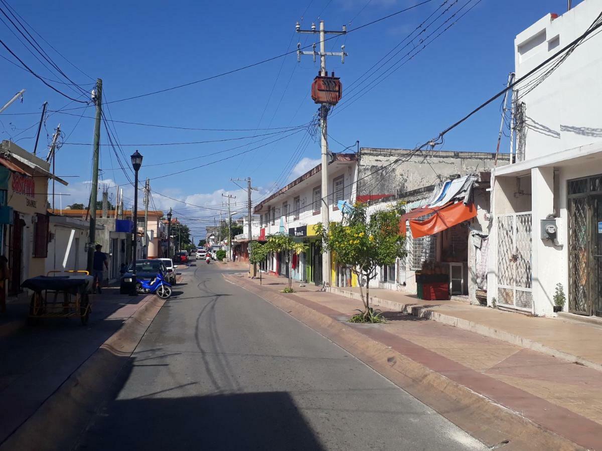 Bea Rooms And Studios Cozumel Bagian luar foto